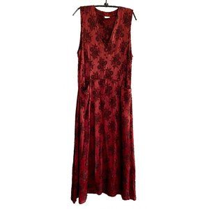 C.P. Shades satin damask dress